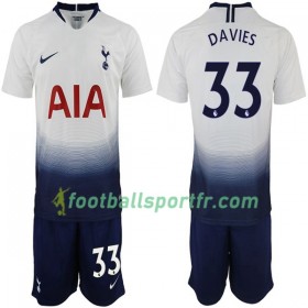 Tenue Tottenham Hotspur Davies 33 Enfant Domicile 2018-2019 Maillot de Foot